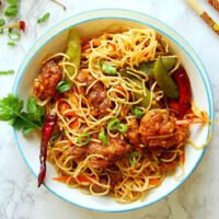 Chicken Schezwan Noodles